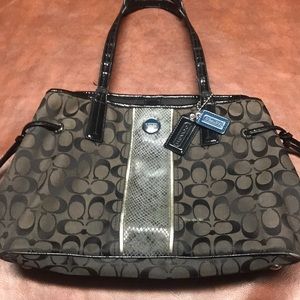 Black coach bag